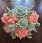 Lakeside Summer Bloom Candle Bouquet