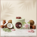 Mahogany Coconut Wax Melts – Luxury Scented Premium Soy Wax -Hand Poured by Glowpétra