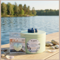 Lakeside Summer Scented Wax Melts | Premium Soy Wax | Hand Poured by Glowpétra