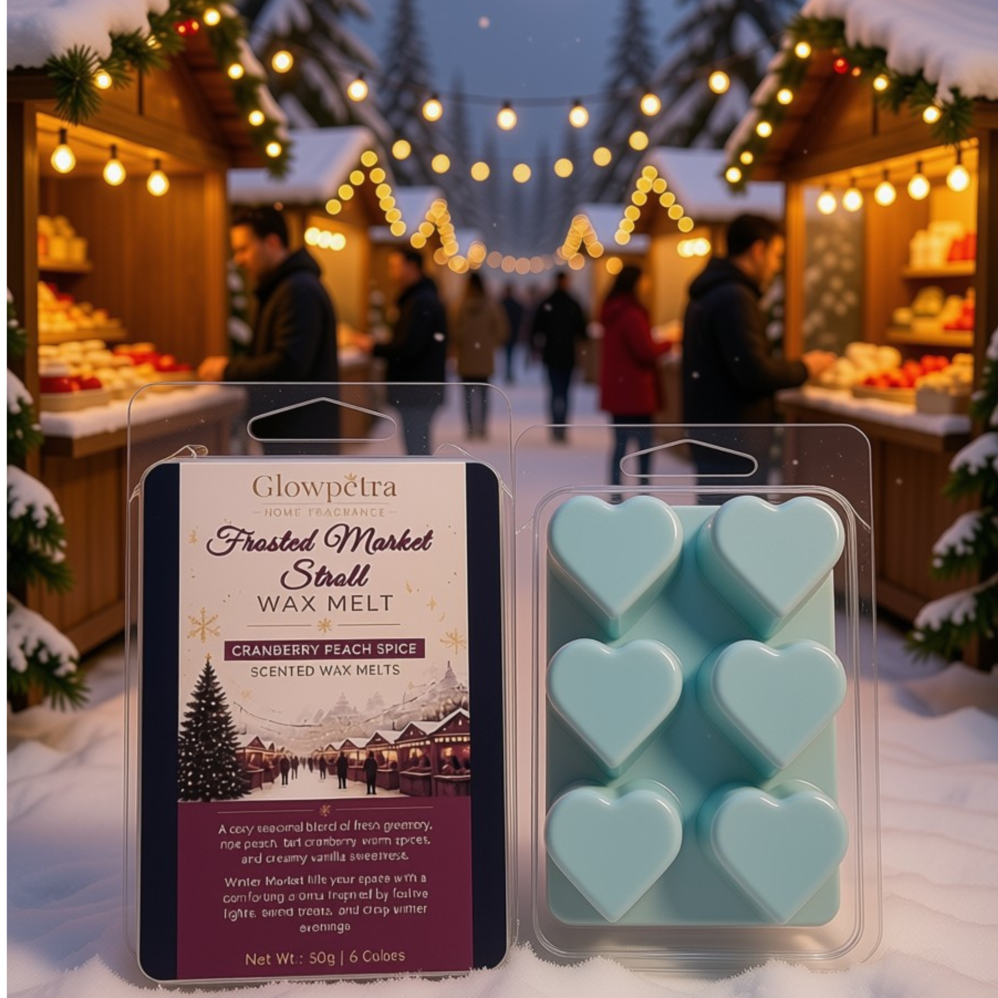❄️ Frosted Market Stroll | Holiday Market Collection Wax Melt