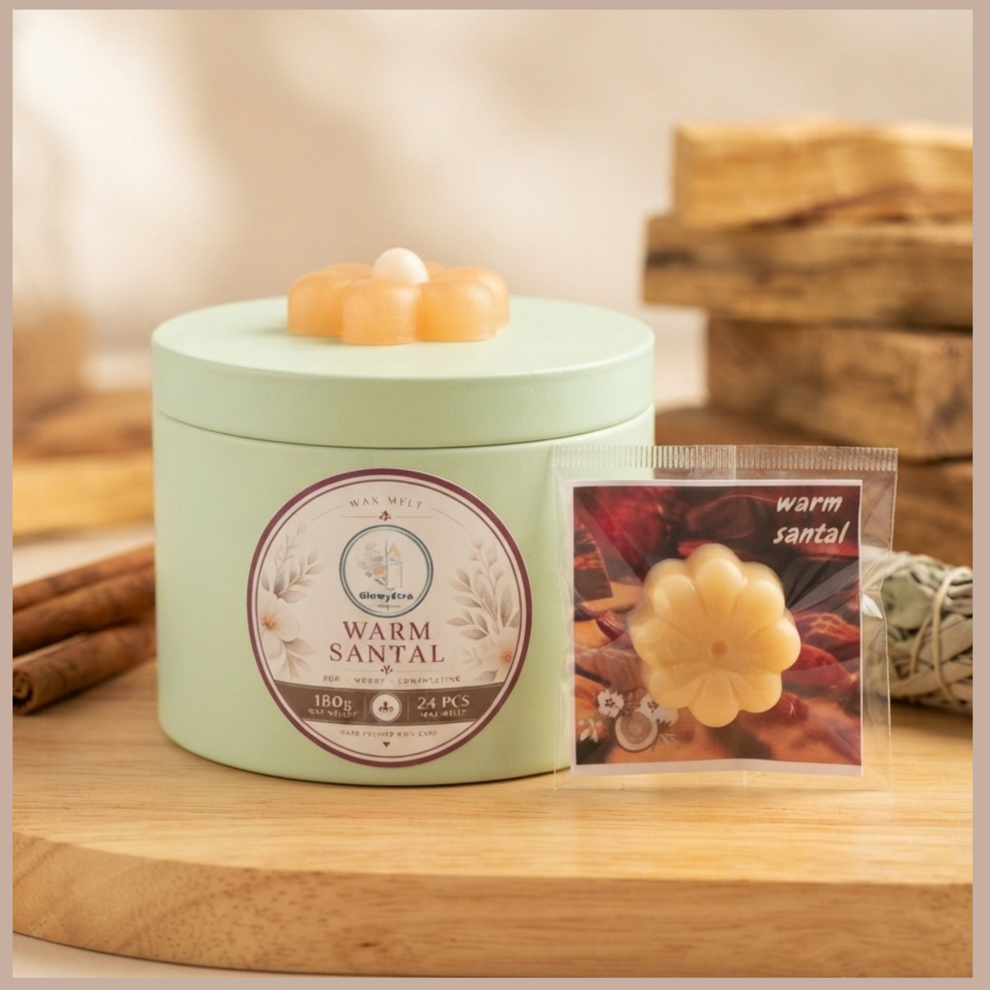 Warm Santal Wax Melts – Luxury Scented Wax Melts