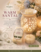 Warm Santal Wax Melts – Luxury Scented Wax Melts