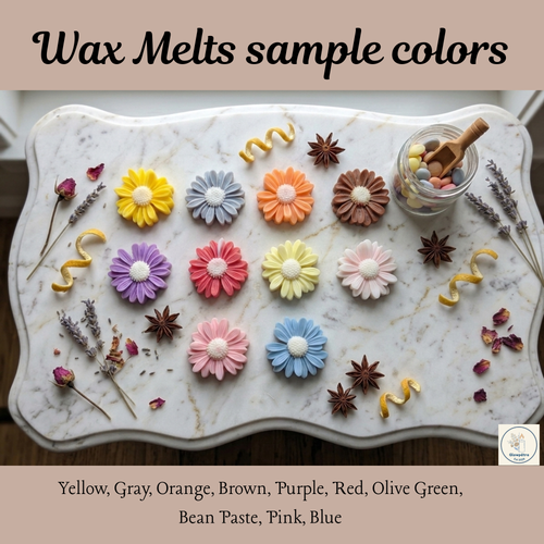 Glowpetra Flower Wax Melts | 20g Handmade Scented Daisy Wax Melt | Gift Idea
